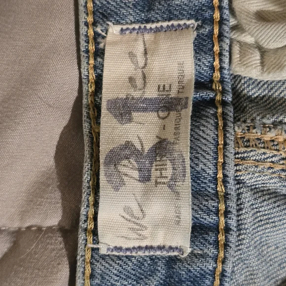 Free People Coetez Bandana Wide Leg Patchwork Jeans - Picture 6 of 6